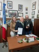 Consegna della Medaglia al Merito A.N.F.I. all'Appuntato scelto Farano Guerino
