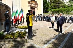 Cerimonia di commemorazione in ricordo dei finanzieri caduti sui monti in Val di Ledro 1915/1918