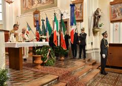 Cerimonia di commemorazione in ricordo dei finanzieri caduti sui monti in Val di Ledro 1915/1918
