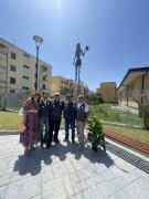 Inaugurazione dell'opera di Michele AFFINITO, socio Benemerito della sezione A.N.F.I. di Maddaloni