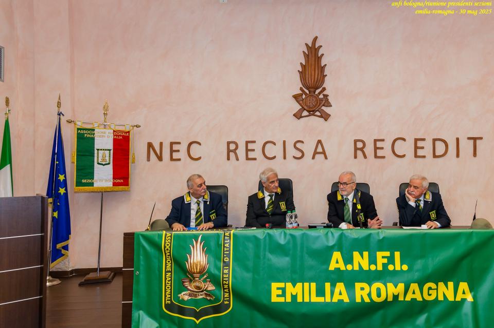 Riunione annuale dei Presidenti delle Sezioni A.N.F.I. dell'Emilia-Romagna