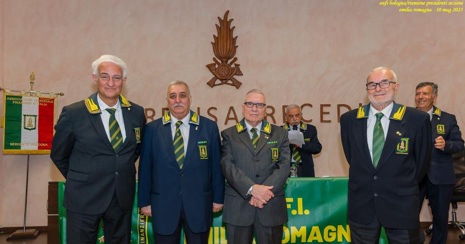 Riunione annuale dei Presidenti delle Sezioni A.N.F.I. dell'Emilia-Romagna